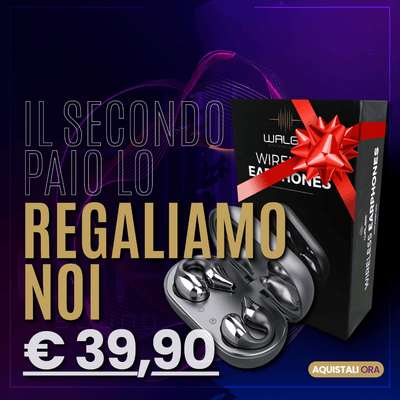 Auricolari bluetooth a conduzione aerea - Walgri